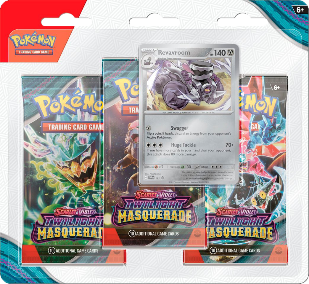 Twilight Masquerade 3-Pack Blister Packs & Cases - PREORDER - RELEASE DATE 5/24/24