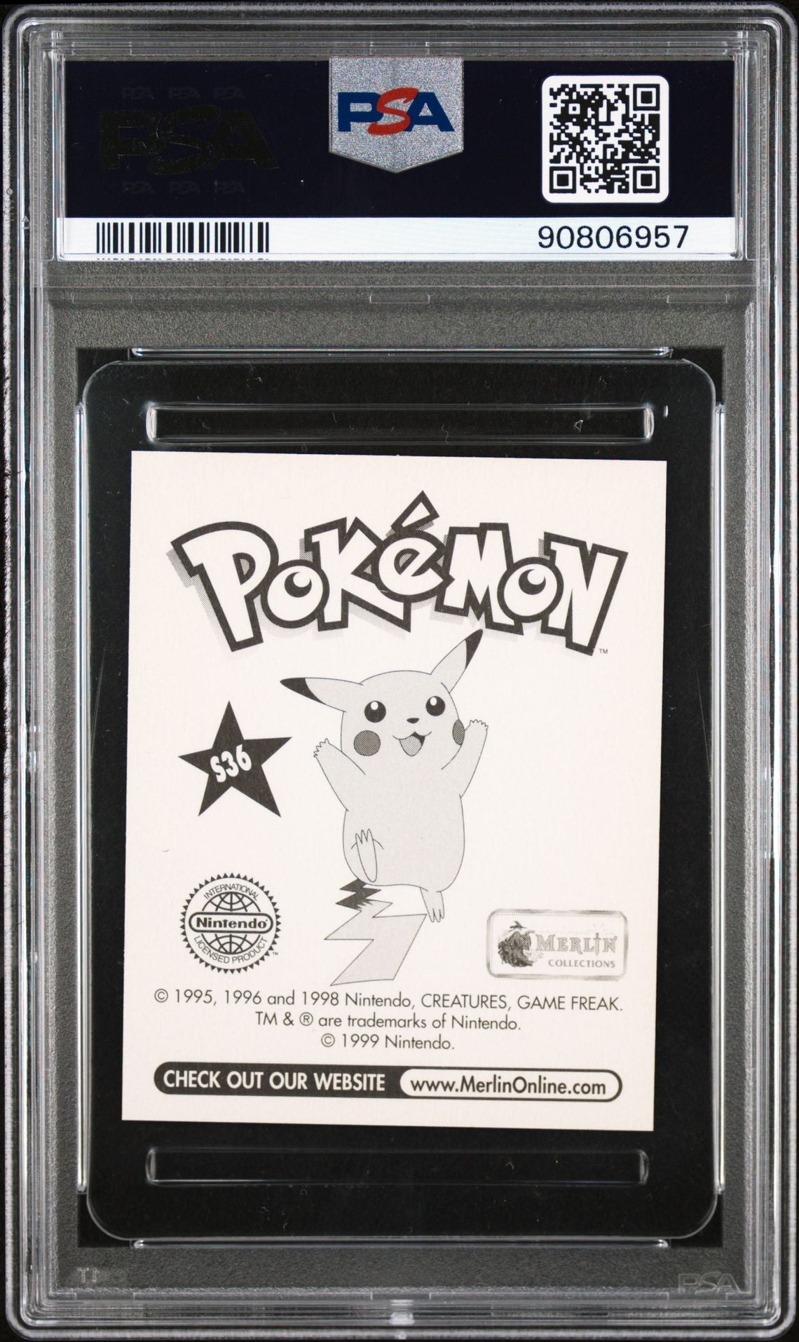 PSA (NM-MT 8) James - Prism #S36 - Merlin Pokémon (#90806957)