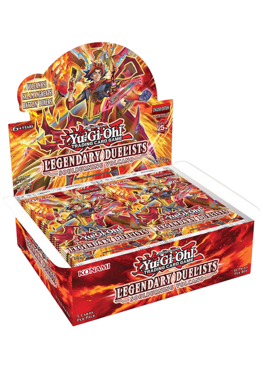 Yu-Gi-Oh! Legendary Duelists - Soulburning Volcano Booster Packs & Boxes