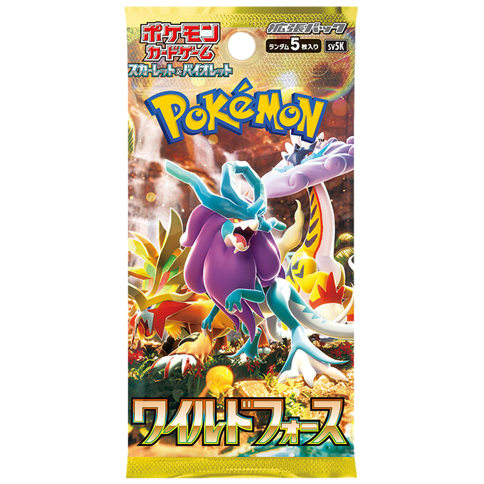 Japanese Pokémon - sv5K - Scarlet & Violet: Wild Force (Temporal Forces) - Booster Boxes & Packs
