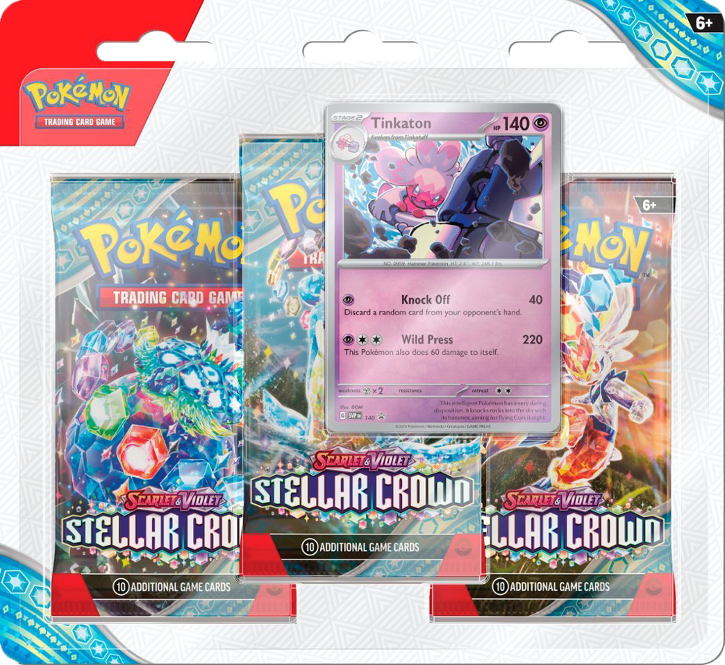 Stellar Crown 3-Pack Blister (Tinkaton & Latias)