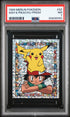 PSA (NM 7) Ash & Pikachu - Prism #S2 - Merlin Pokémon (#90806950)