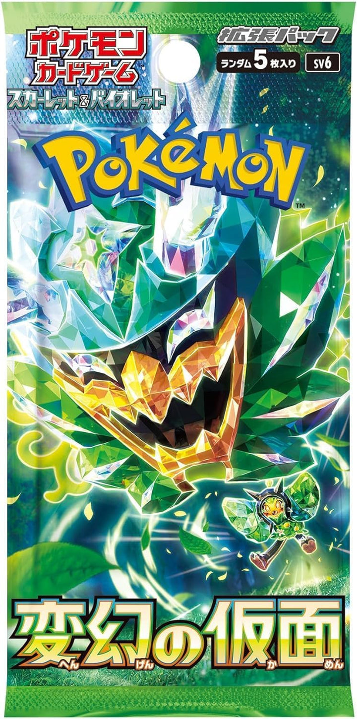 Japanese Pokémon - sv6 - Mask of Change (Twilight Masquerade) - Booster Boxes & Packs