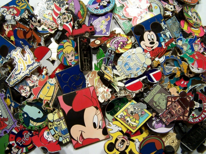 Hidden Mickey - Official Disney Pin (Random)