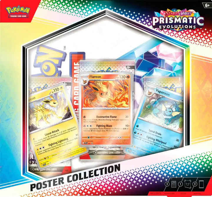 Pokémon TCG: Scarlet & Violet - Prismatic Evolutions - Poster Collection