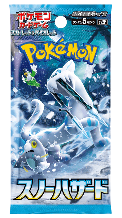 Japanese Pokémon - sv2P - Scarlet & Violet: Snow Hazard (Paldea Evolved) - Booster Boxes & Packs