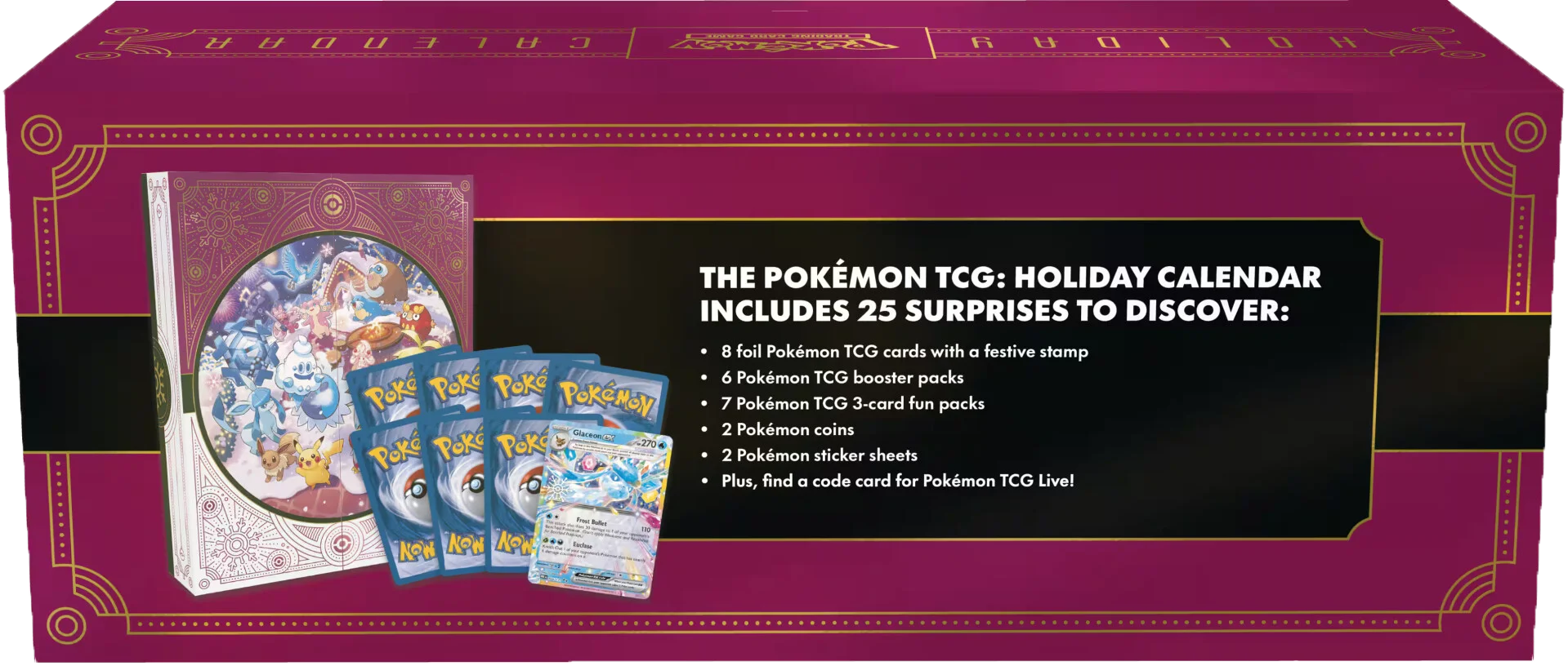 pokemon trading card game: holiday calendar 2025 Holliday Box Prices | Promo This Year's Pokmon TCG Holiday