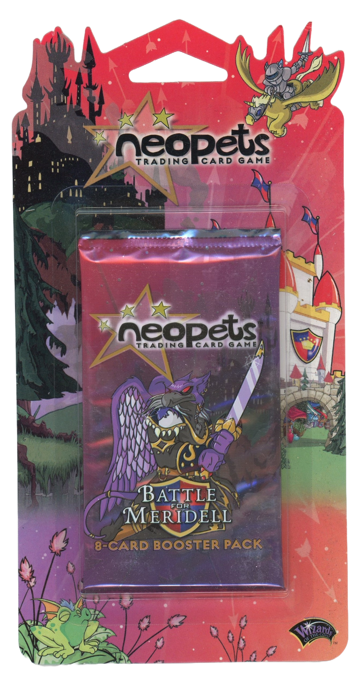 NeoPets - Battle for Meridell Blister Pack (2004) (WOTC)
