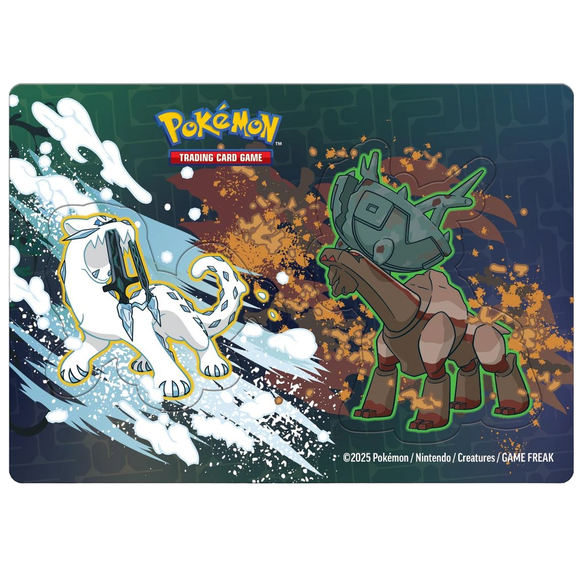 pokemon trading card game stacking tin 2025 Track Tins Q1 Stacking Tins (2025) Pokemon Case