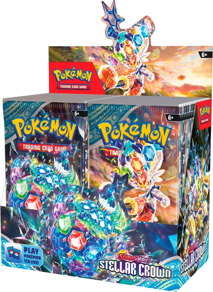 Stellar Crown Booster Boxes & Cases