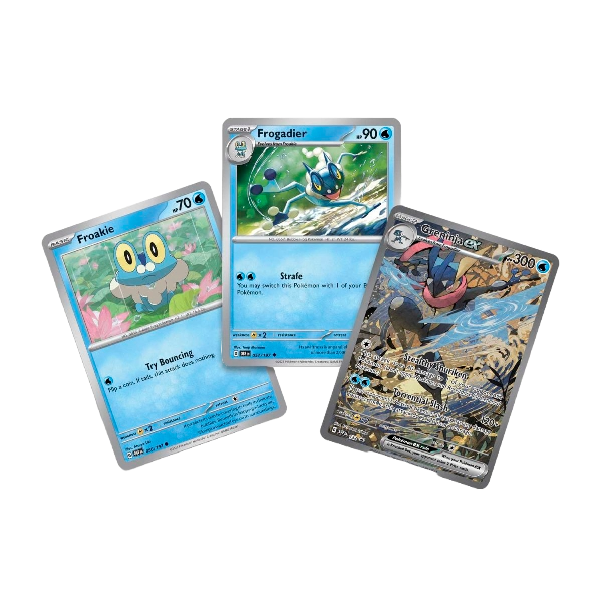 Pokémon TCG: Scarlet & Violet - Shrouded Fable - Special Illustration Collection (Kingdra ex & Greninja ex)