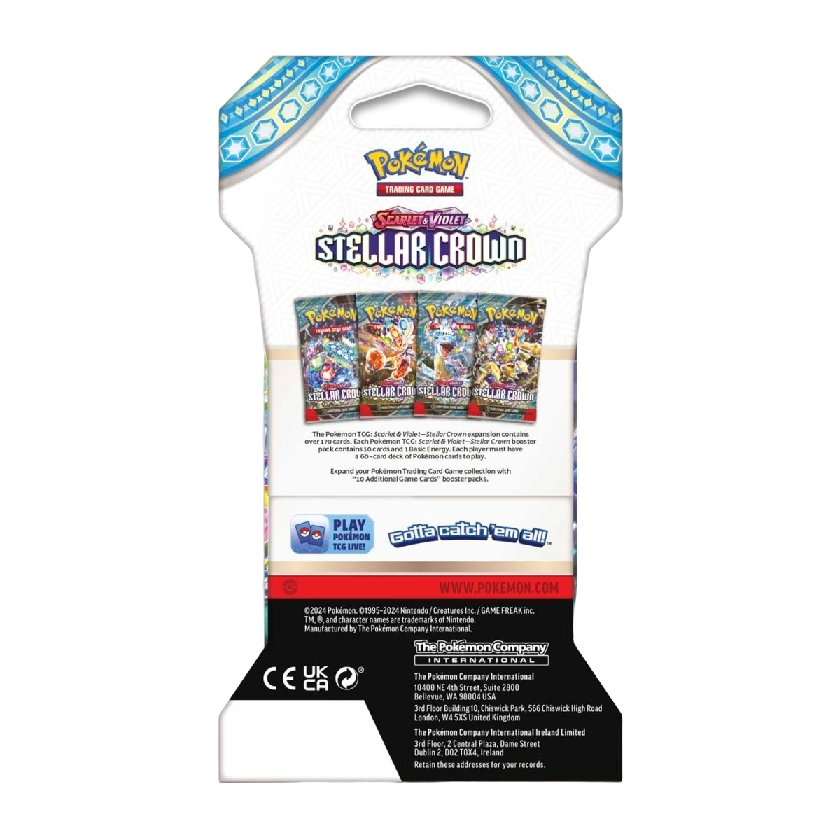 Stellar Crown Sleeved Booster Packs