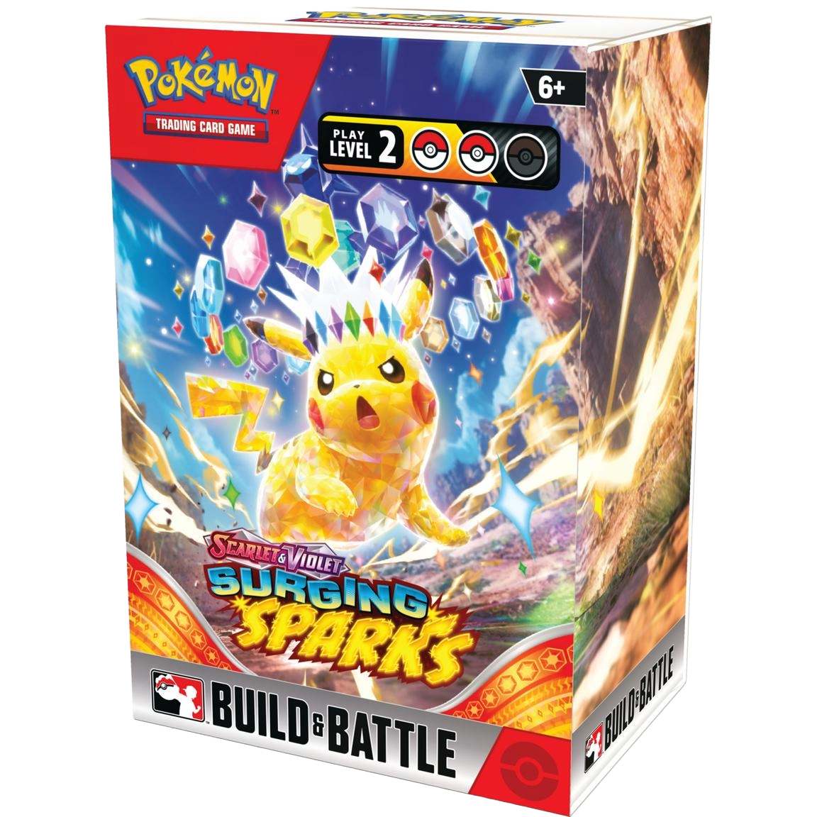 Pokémon TCG: Scarlet & Violet - Surging Sparks Build & Battle Kit - PREORDER - RELEASE DATE 11/22/24