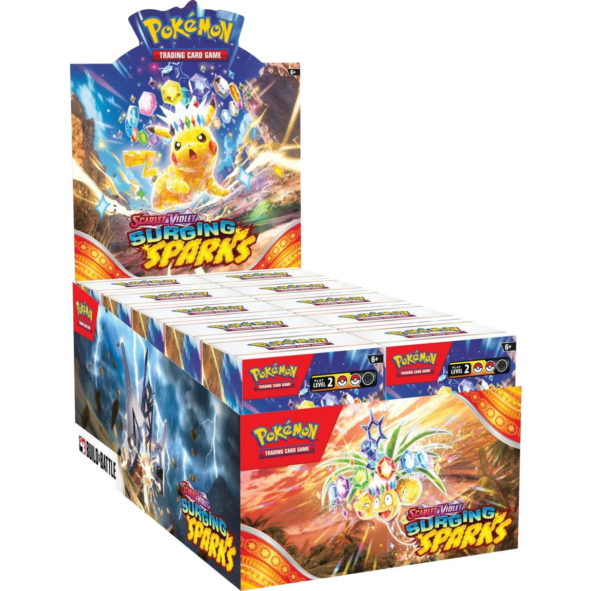 Pokémon TCG: Scarlet & Violet - Surging Sparks Build & Battle Kit - PREORDER - RELEASE DATE 11/22/24