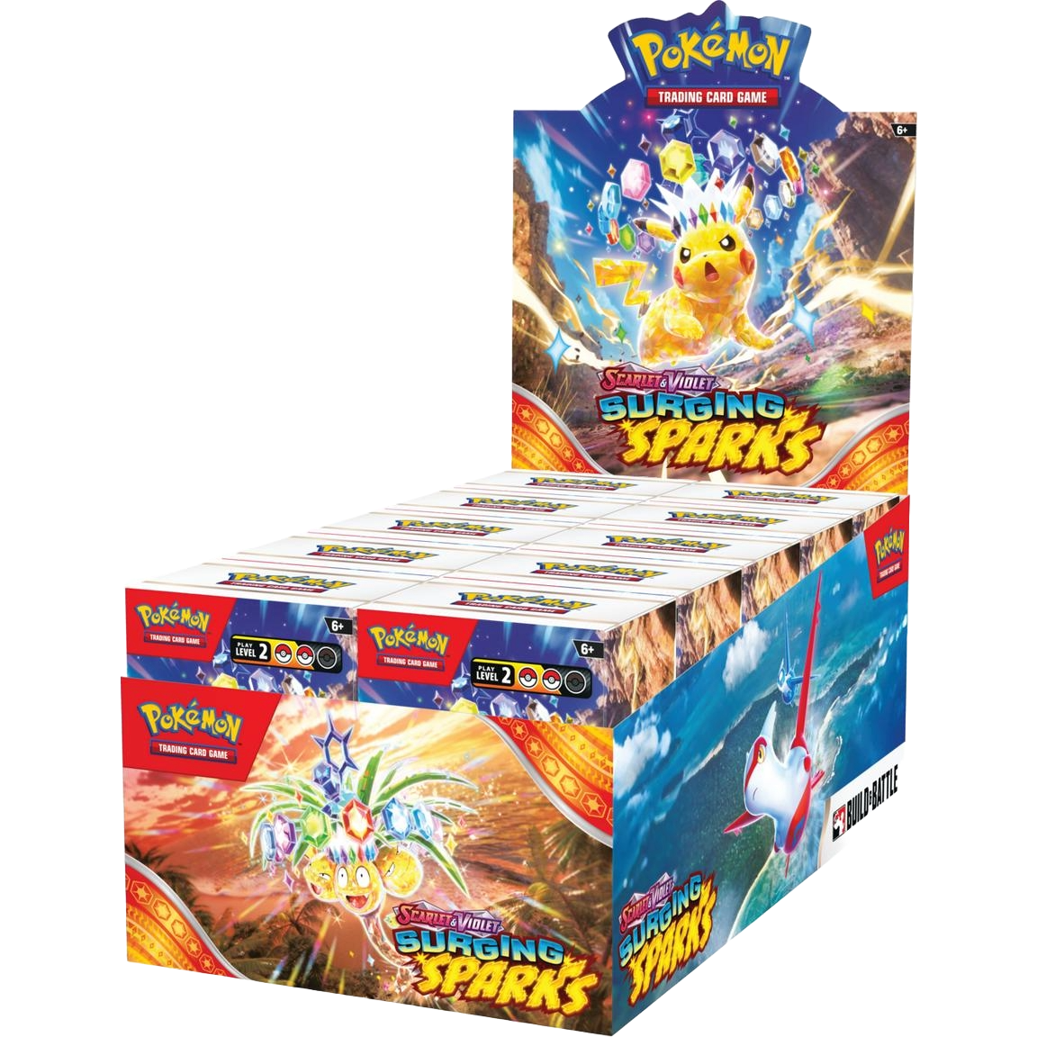 Pokémon TCG: Scarlet & Violet - Surging Sparks Build & Battle Kit - PREORDER - RELEASE DATE 11/22/24