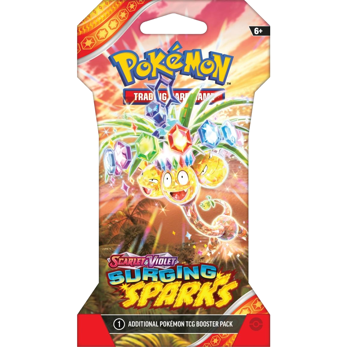 Surging Sparks Sleeved Booster Packs PREORDER - RELEASE DATE 11/08/24