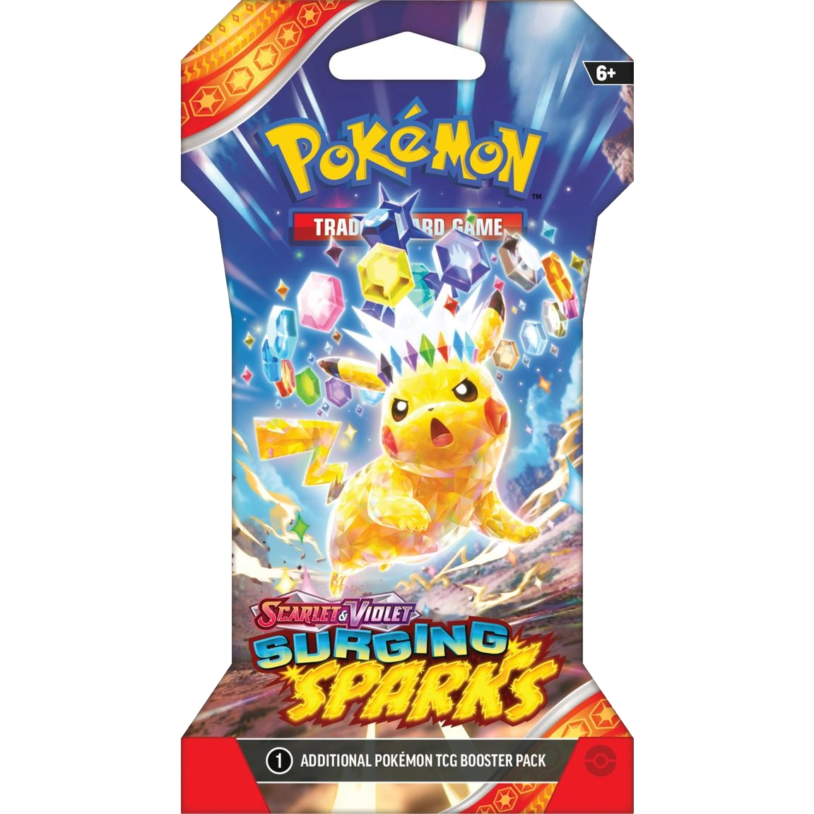 Surging Sparks Sleeved Booster Packs PREORDER - RELEASE DATE 11/08/24