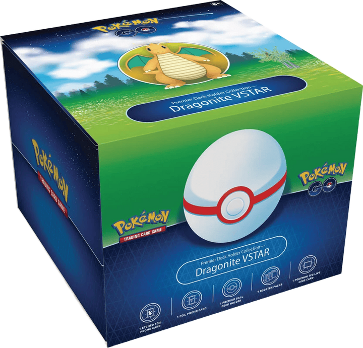 Pokémon TCG: Pokémon GO Premier Deck Holder Collection - Dragonite VSTAR
