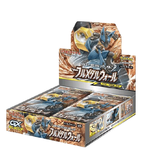 Japanese Pokémon - SM9b - Full Metal Wall (Sun & Moon - Tag Team) Booster Box
