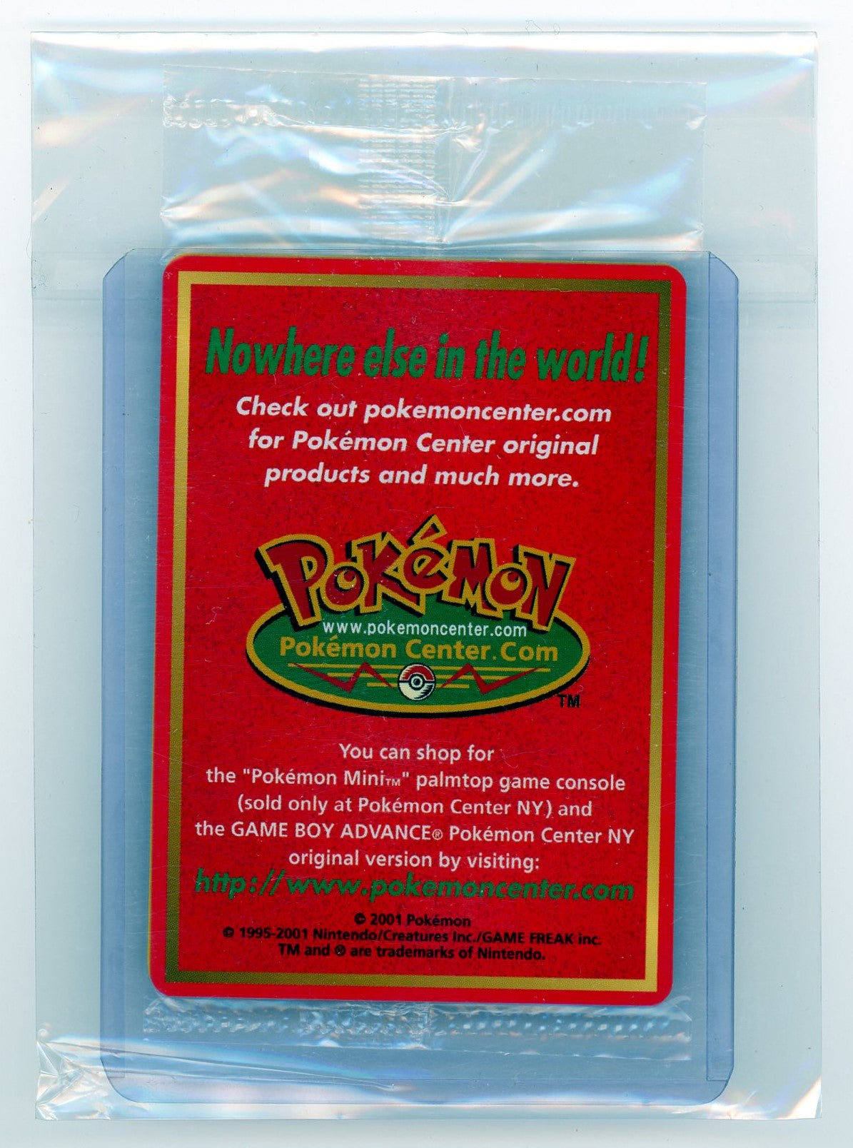 Factory Sealed WOTC Black Star Promo - Lucky Stadium (41/63) [WoTC Promo] (Pokemon Center NYC Release)