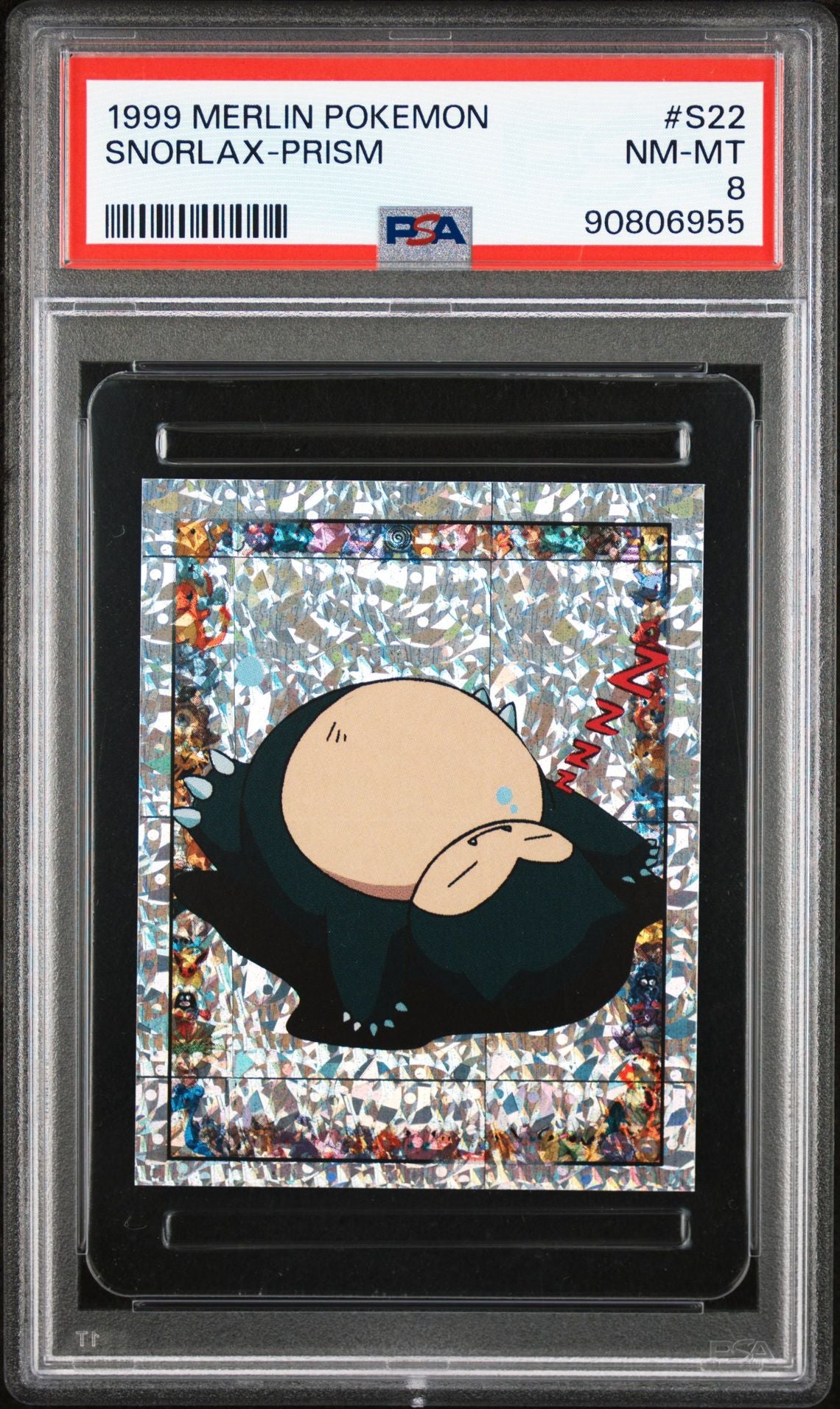 PSA (NM-MT 8) Snorlax - Prism #S22 - Merlin Pokémon (#90806955)