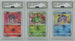 AGS (GEM-MT 10) Radiant Blastoise #18 & AGS (GEM-MT 10) Radiant Venusaur #4 & AGS (GEM-MT 10) Radiant Charizard #11 (Japanese) - Pokemon GO (#00052022 & #00052023 & #00052024)