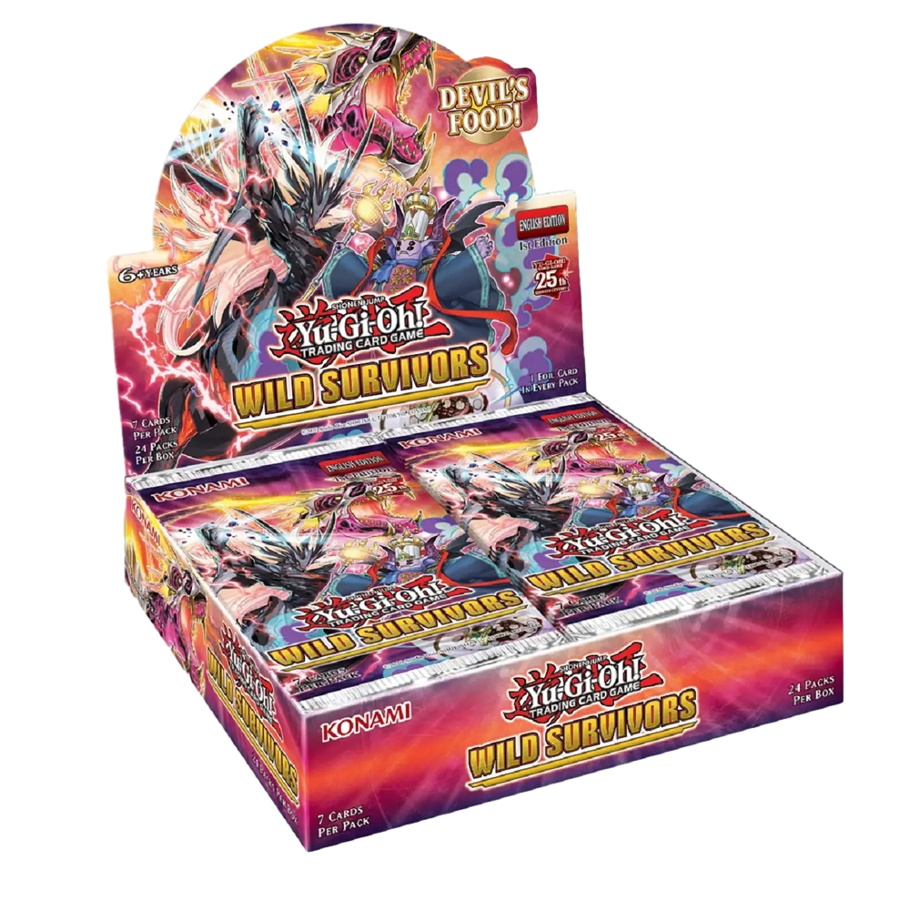 Yu-Gi-Oh! Wild Survivors Booster Boxes & Packs
