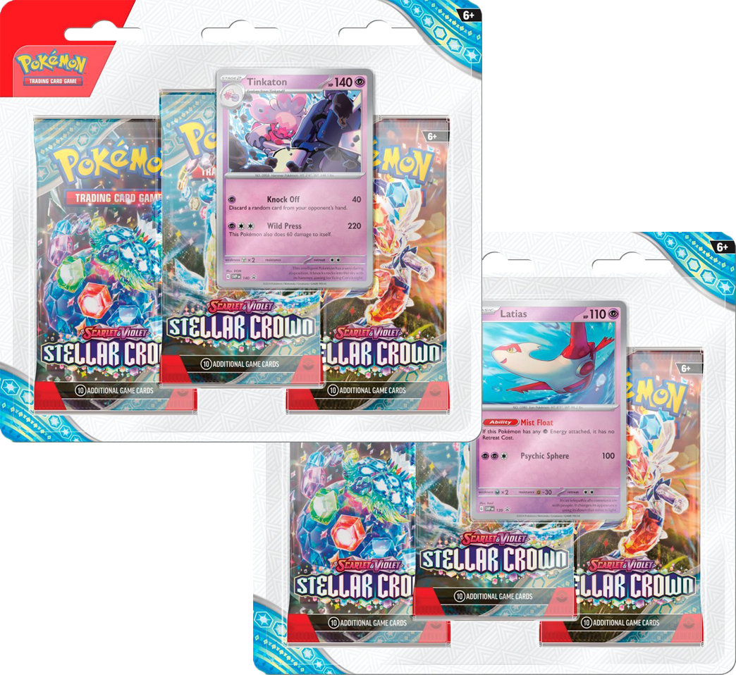 Stellar Crown 3-Pack Blister (Tinkaton & Latias)