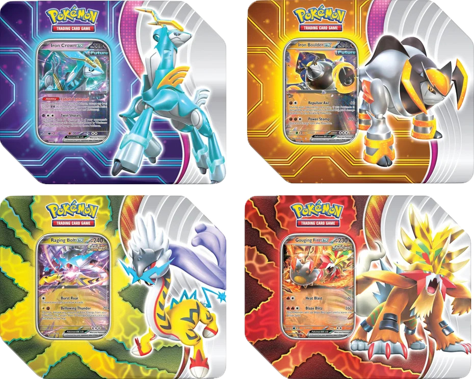 Pokémon TCG: Paradox Destinies Tins