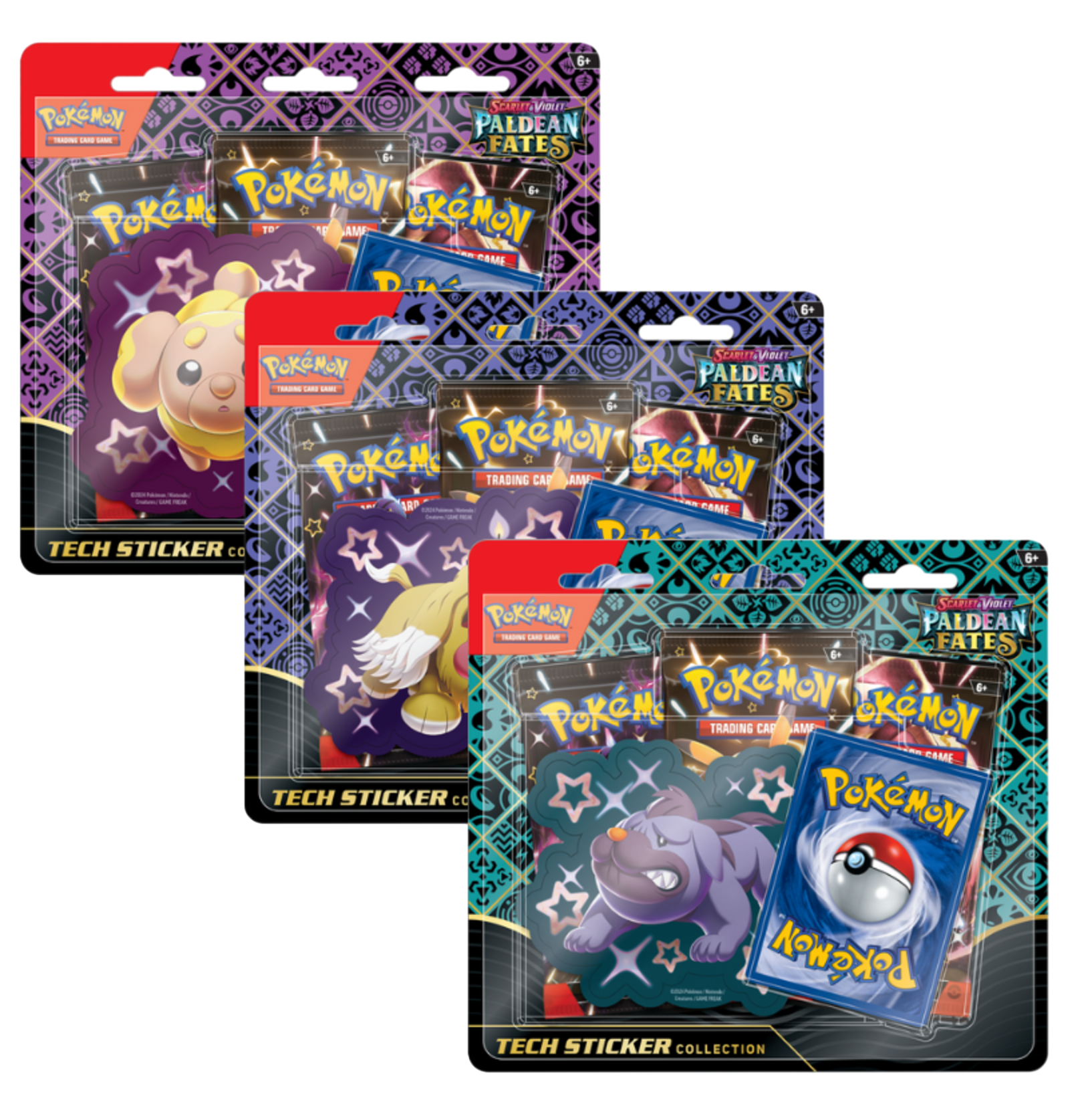Pokémon TCG: Scarlet & Violet - Paldean Fates - Tech Sticker Collection