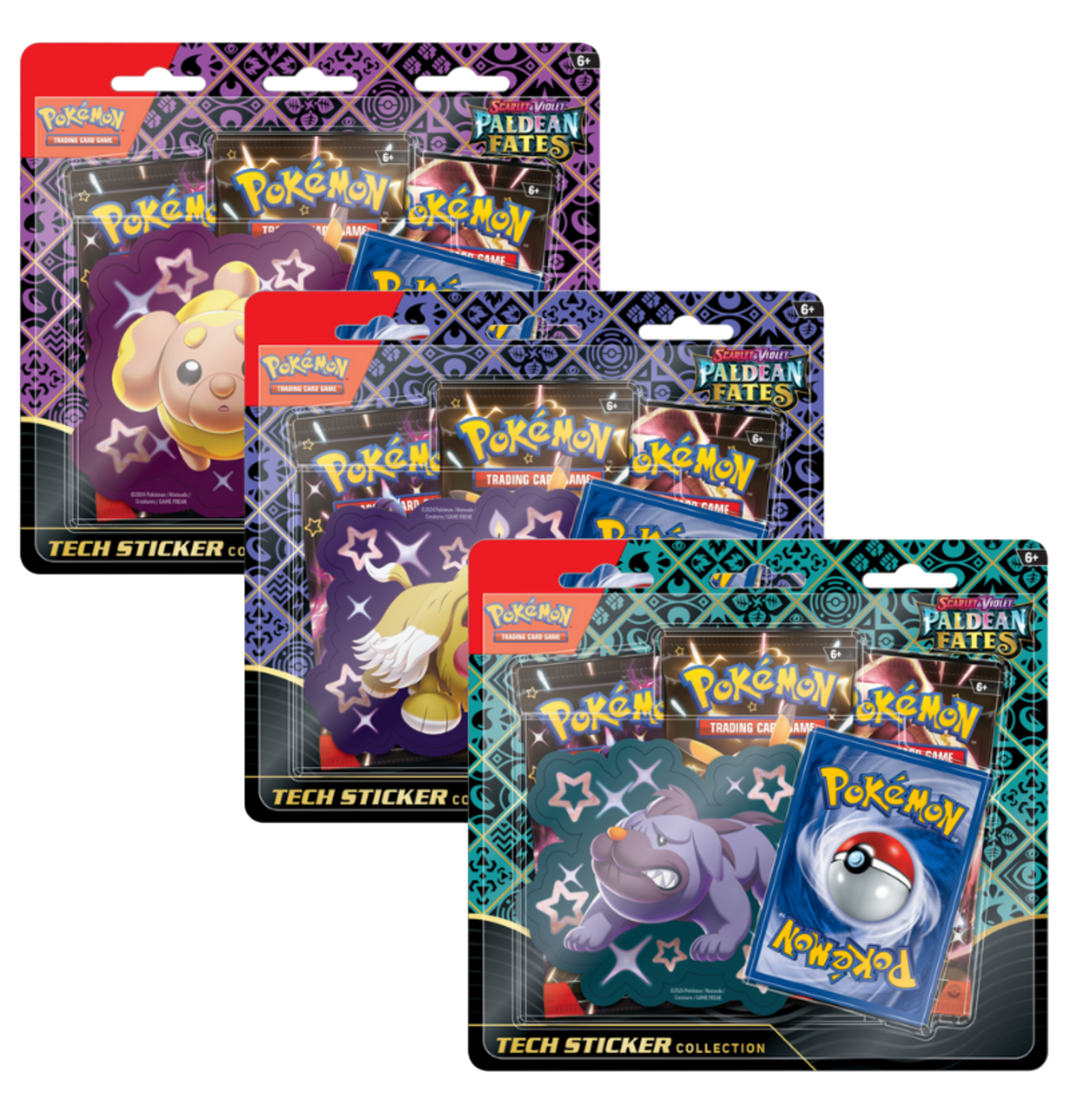 Pokémon TCG: Scarlet & Violet - Paldean Fates - Tech Sticker Collection