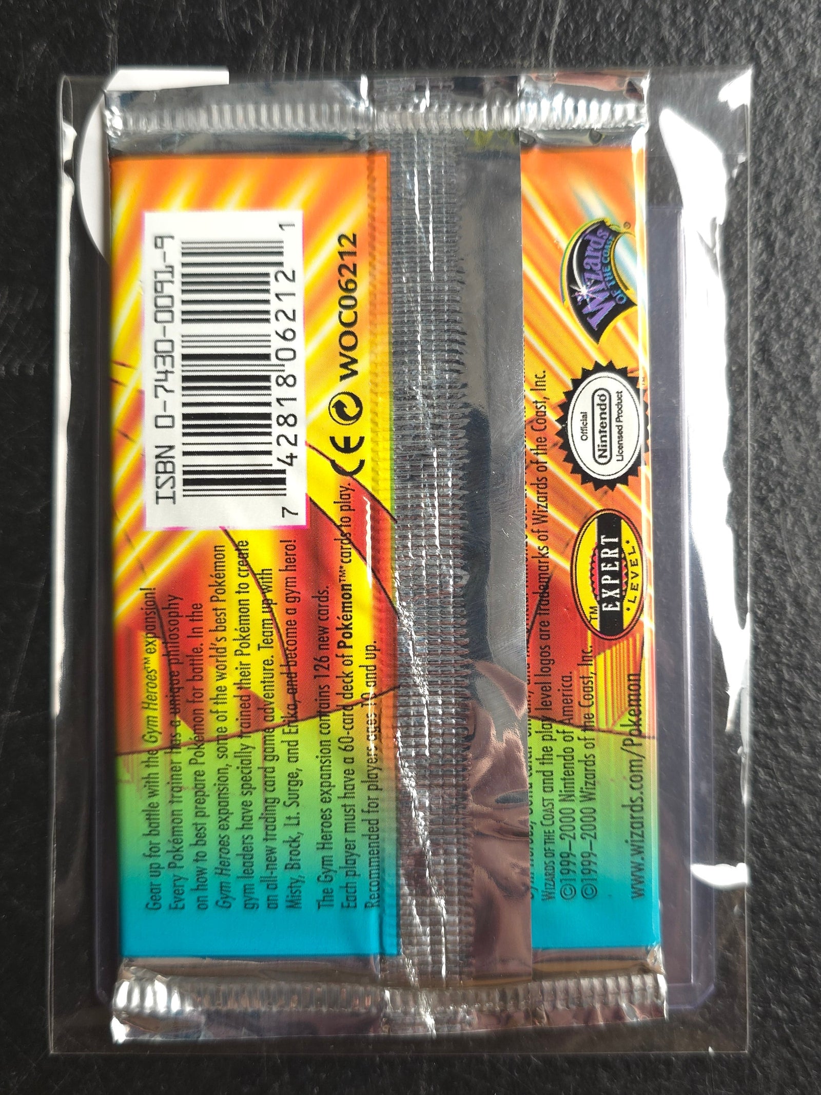 Pokémon Gym Heroes Booster Pack - Unlimited Edition (2000)