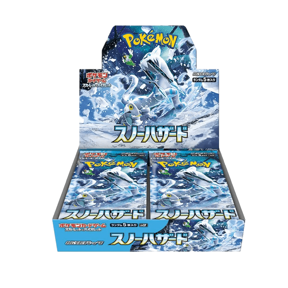 Japanese Pokémon - sv2P - Scarlet & Violet: Snow Hazard (Paldea Evolved) - Booster Boxes & Packs