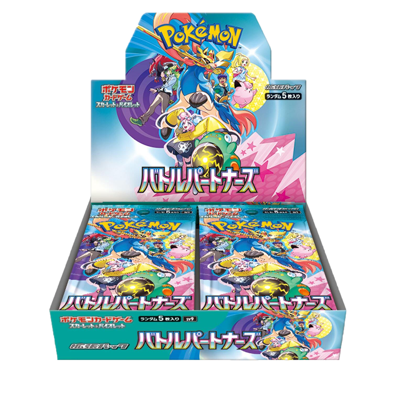 Japanese Pokémon - sv9 - Scarlet & Violet: Battle Partners (Journey Together) - Booster Box