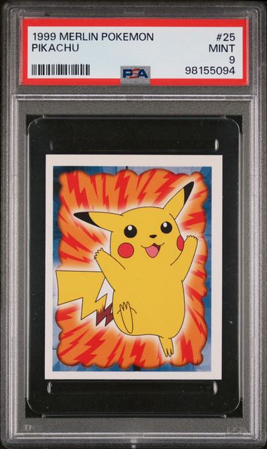 PSA (MINT 9) Pikachu #25 - Merlin Pokemon (#98155094)