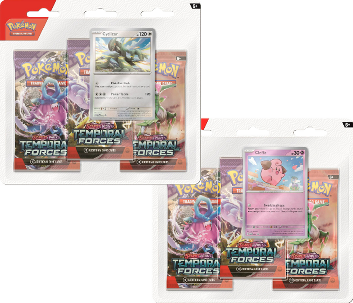 Temporal Forces 3-Pack Blister Packs & Cases