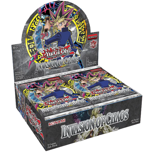 YuGiOh! Legendary Collection: 25th Anniversary Classic Booster - Invasion of Chaos Booster Boxes & Packs