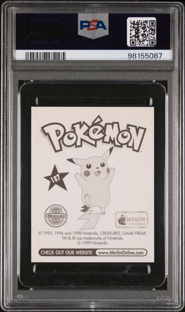 PSA (NM 7) Gengar #187 - Merlin Pokemon (#98155087)
