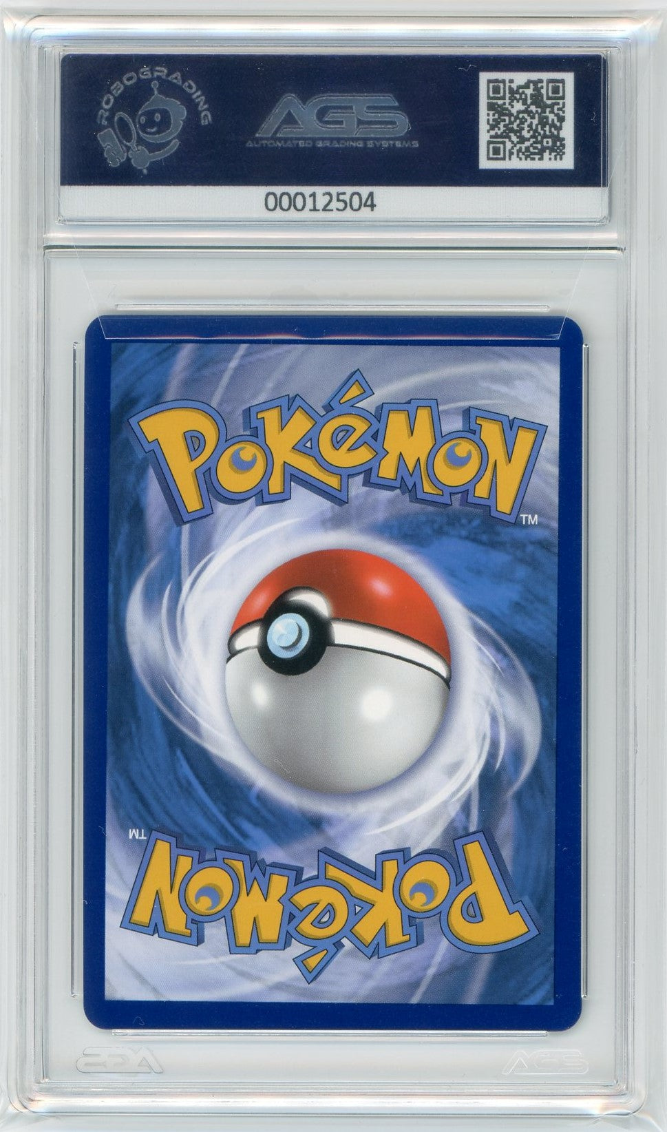 AGS (MINT+ 9.5) Ice Rider Calyrex VMAX #203 - Chilling Reign (#00012504)