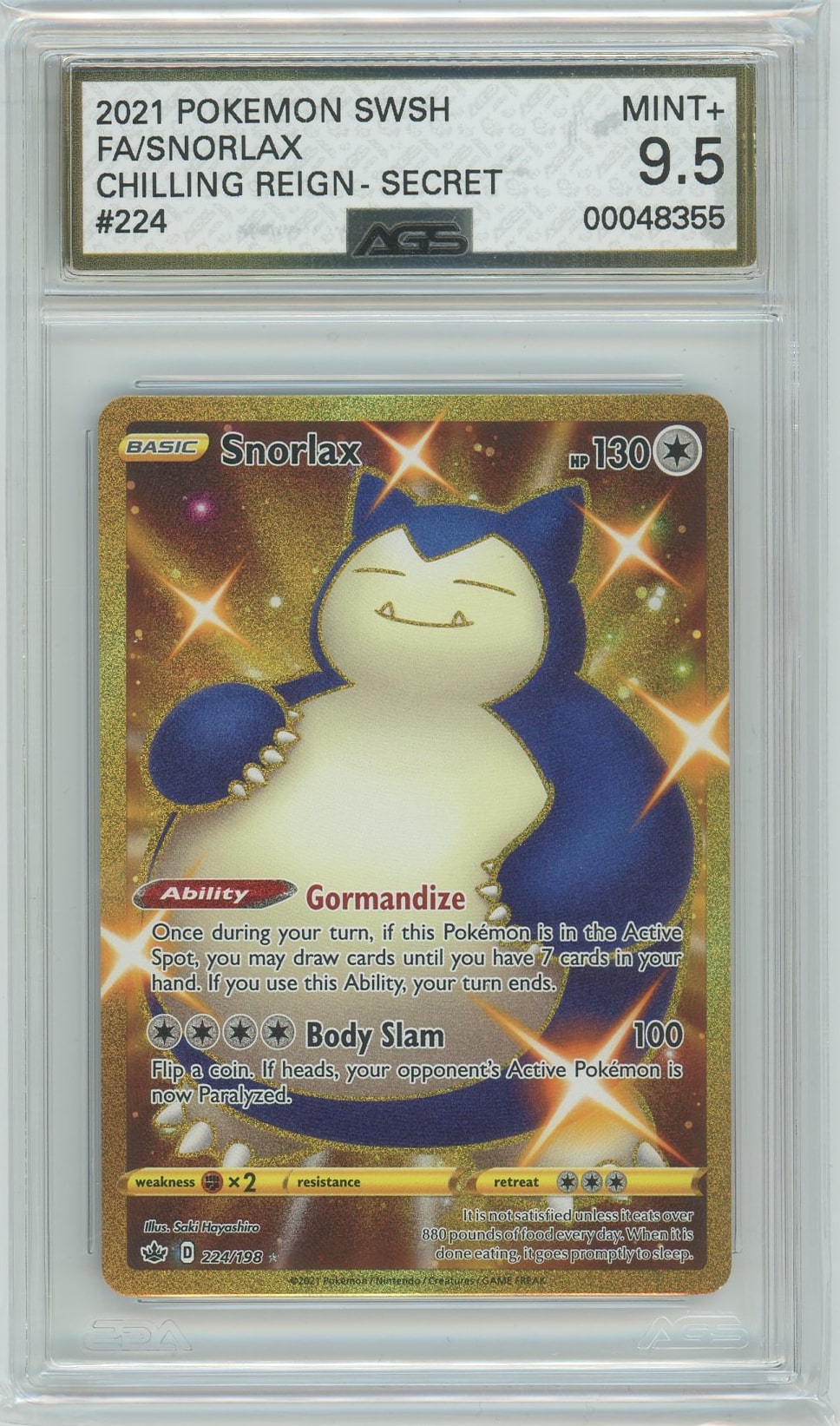 Snorlax online secret gold