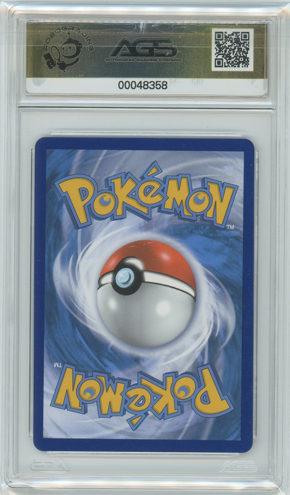 AGS (MINT+ 9.5) Shadow Rider Calyrex VMAX #205 - Chilling Reign (#00048358)