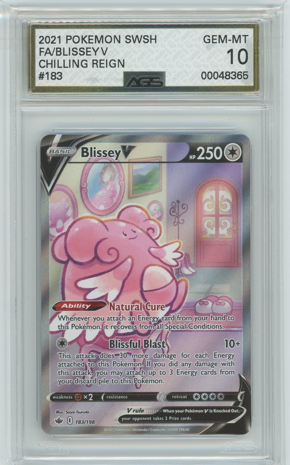 Offers Pokemon Blissey V Alt Art PSA 10