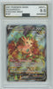 AGS (MINT+ 9.5) Leafeon V #167 - Evolving Skies (#00048400)