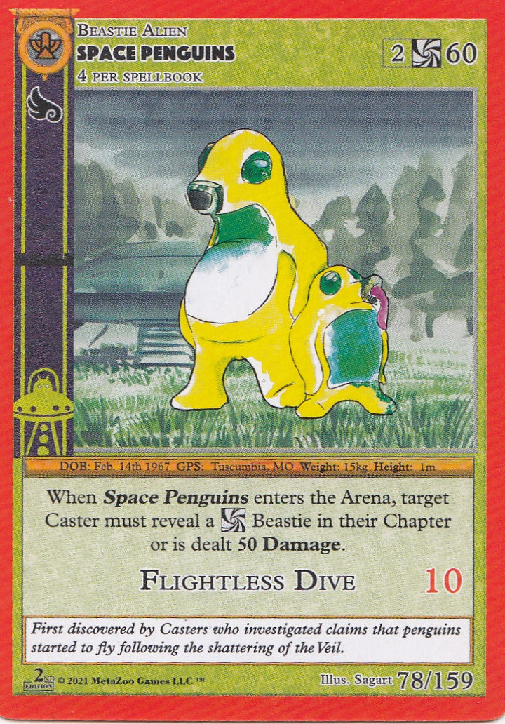Space Penguins [Cryptid Nation Second Edition]