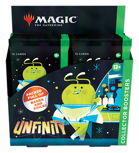 Magic the Gathering: Unfinity - Collector Booster Packs, Boxes & Cases