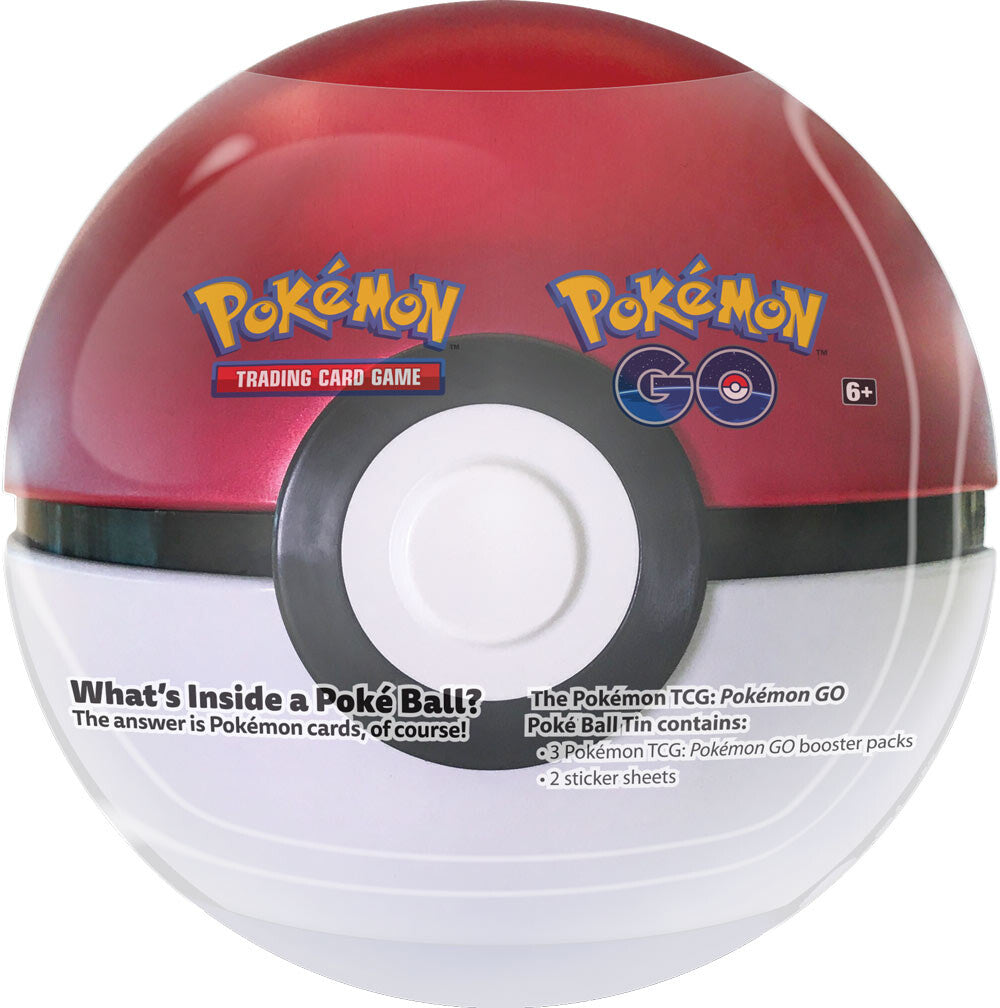 Pokémon TCG: Pokémon GO Poke Ball Tins & Display Cases