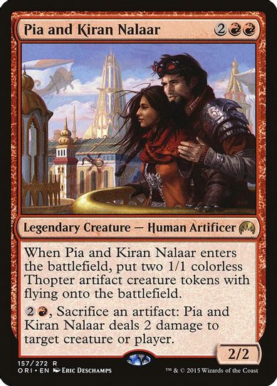 Pia and Kiran Nalaar (157) [Magic Origins]