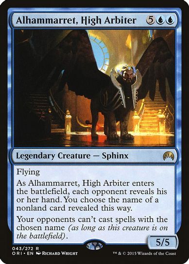 Alhammarret, High Arbiter (43) [Magic Origins]