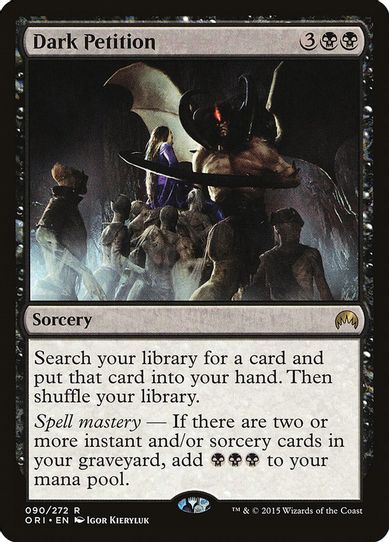 Dark Petition (90) [Magic Origins]