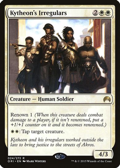 Kytheon's Irregulars (24) [Magic Origins]